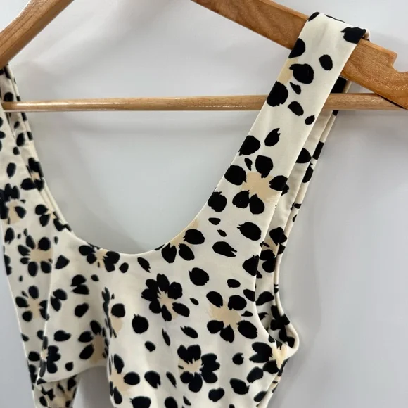 AMUSE Society X Free People Sophia One-Piece Cut Out Cheeky Swimsuit Size Small - Picture 8 of 10